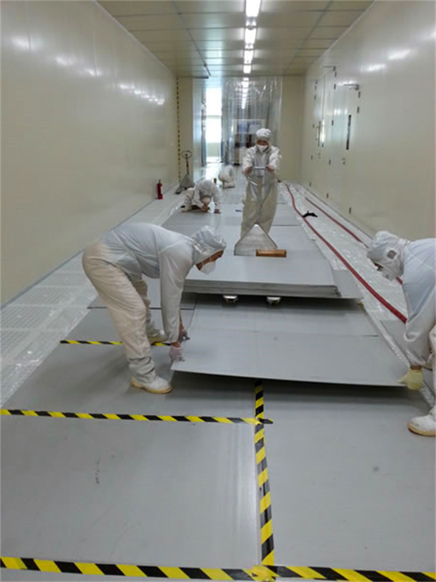无尘室精密设备搬运