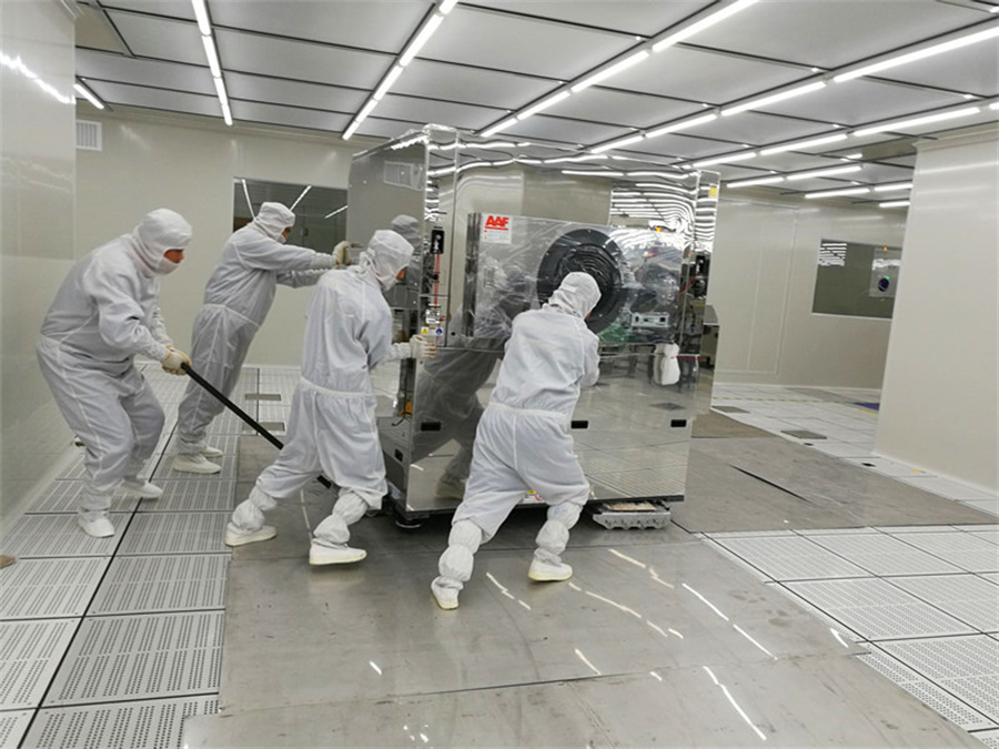 无尘室精密设备搬运