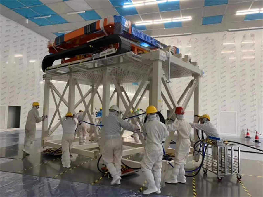 无尘室精密设备搬运