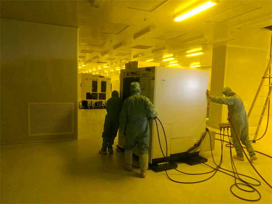 无尘室精密设备搬运